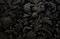 Damask pattern backgrounds black creativity. AI generated Image by rawpixel.
