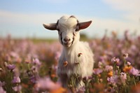 Baby goat livestock outdoors portrait. AI generated Image by rawpixel.