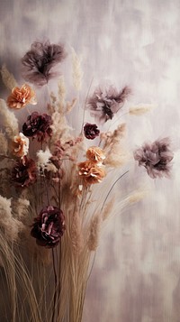 Dried flower plant petal art. AI generated Image by rawpixel.
