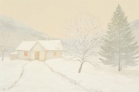 Christmas background blizzard outdoors winter. AI generated Image by rawpixel.