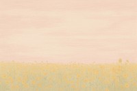 Sunflower field background backgrounds outdoors painting. AI generated Image by rawpixel.