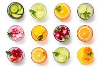 Various cocktail drinks mojito fruit juice. AI generated Image by rawpixel.