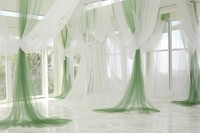 Wedding curtain architecture ceiling. AI generated Image by rawpixel.