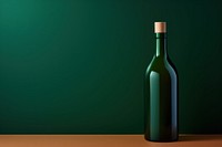 Wine bottle glass drink green. AI generated Image by rawpixel.