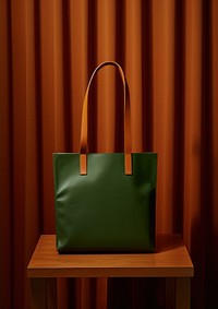 Tote bag handbag purse green. AI generated Image by rawpixel.