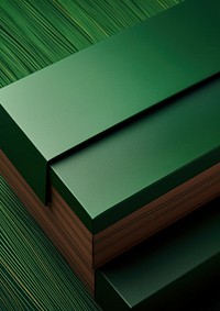 Box packaging green wood backgrounds. AI generated Image by rawpixel.