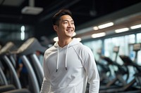 Smiling sports gym determination. AI generated Image by rawpixel.