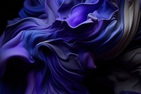 Abstract sculpture purple blue smooth. 