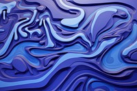 Abstract sculpture blue purple smooth. AI generated Image by rawpixel.