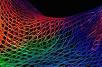Abstract digital mesh pattern backgrounds accessories. AI generated Image by rawpixel.