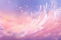 Feather backgrounds outdoors purple. AI generated Image by rawpixel.