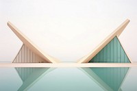 Architect architecture outdoors tranquility. AI generated Image by rawpixel.