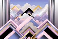Geometric art backgrounds abstract. AI generated Image by rawpixel.