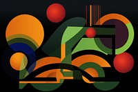 Geometric art creativity graphics. AI generated Image by rawpixel.