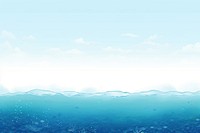 Ocean border transparent backgrounds outdoors. 