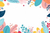 Doodle border backgrounds pattern cartoon. AI generated Image by rawpixel.
