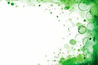 Ink spots border green backgrounds pattern. AI generated Image by rawpixel.