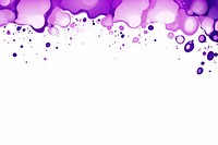 Purple ink spots border backgrounds splattered abstract. 