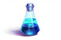 Lab vial bottle white background biotechnology. AI generated Image by rawpixel.
