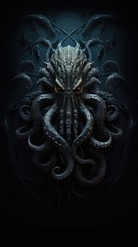Kraken octopus invertebrate creativity. AI generated Image by rawpixel.