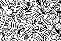Doodle abstract backgrounds pattern drawing. AI generated Image by rawpixel.