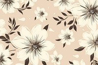 Flower pattern on brush stroke backgrounds white chandelier. AI generated Image by rawpixel.