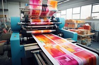 Printing press manufacturing machine factory.