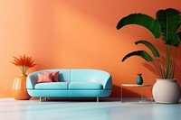House furniture cushion plant. AI generated Image by rawpixel.