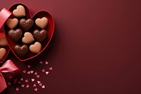 Valentines chocolate dessert food. AI generated Image by rawpixel.