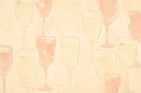 Aesthetic champagne glasses background backgrounds painting drink. AI generated Image by rawpixel.