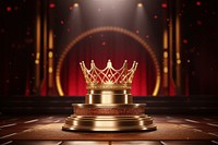 Trophy lighting luxury throne. AI generated Image by rawpixel.