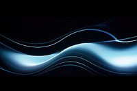 Abstract blue wave background light backgrounds pattern. AI generated Image by rawpixel.