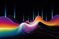 Abstract digital wave background light backgrounds pattern. AI generated Image by rawpixel.