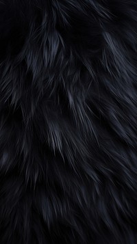 Black cat fur backgrounds monochrome abstract. AI generated Image by rawpixel.