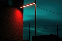 Light is at night sky outdoors street. AI generated Image by rawpixel.