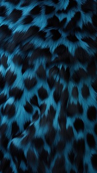 Panther fur blue backgrounds monochrome. AI generated Image by rawpixel.