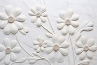 Daisy white backgrounds creativity. AI generated Image by rawpixel.