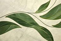Leaf with green and yellow pattern plant art. AI generated Image by rawpixel.