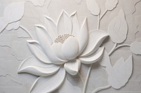 Lotus flower plant white. AI generated Image by rawpixel.