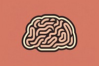 Brain labyrinth maze pattern. AI generated Image by rawpixel.