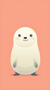 Seal animal cute anthropomorphic. AI generated Image by rawpixel.
