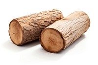 Two logs lumber plant wood. AI generated Image by rawpixel.