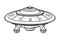 Ufo sketch drawing architecture. AI generated Image by rawpixel.