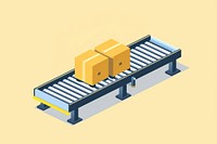 Box manufacturing architecture delivering. AI generated Image by rawpixel.