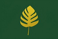 Tropical leaf plant logo nature. AI generated Image by rawpixel.