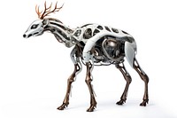 Cyborg reindeer wildlife giraffe animal. AI generated Image by rawpixel.