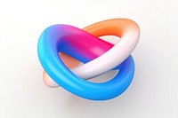 Abstract shape toy creativity pretzel. AI generated Image by rawpixel.