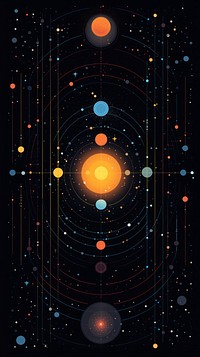 Solar system astronomy universe galaxy. AI generated Image by rawpixel.