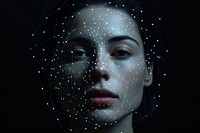 Stars photography portrait adult. AI generated Image by rawpixel.