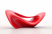 Abstract shape red simplicity furniture. AI generated Image by rawpixel.